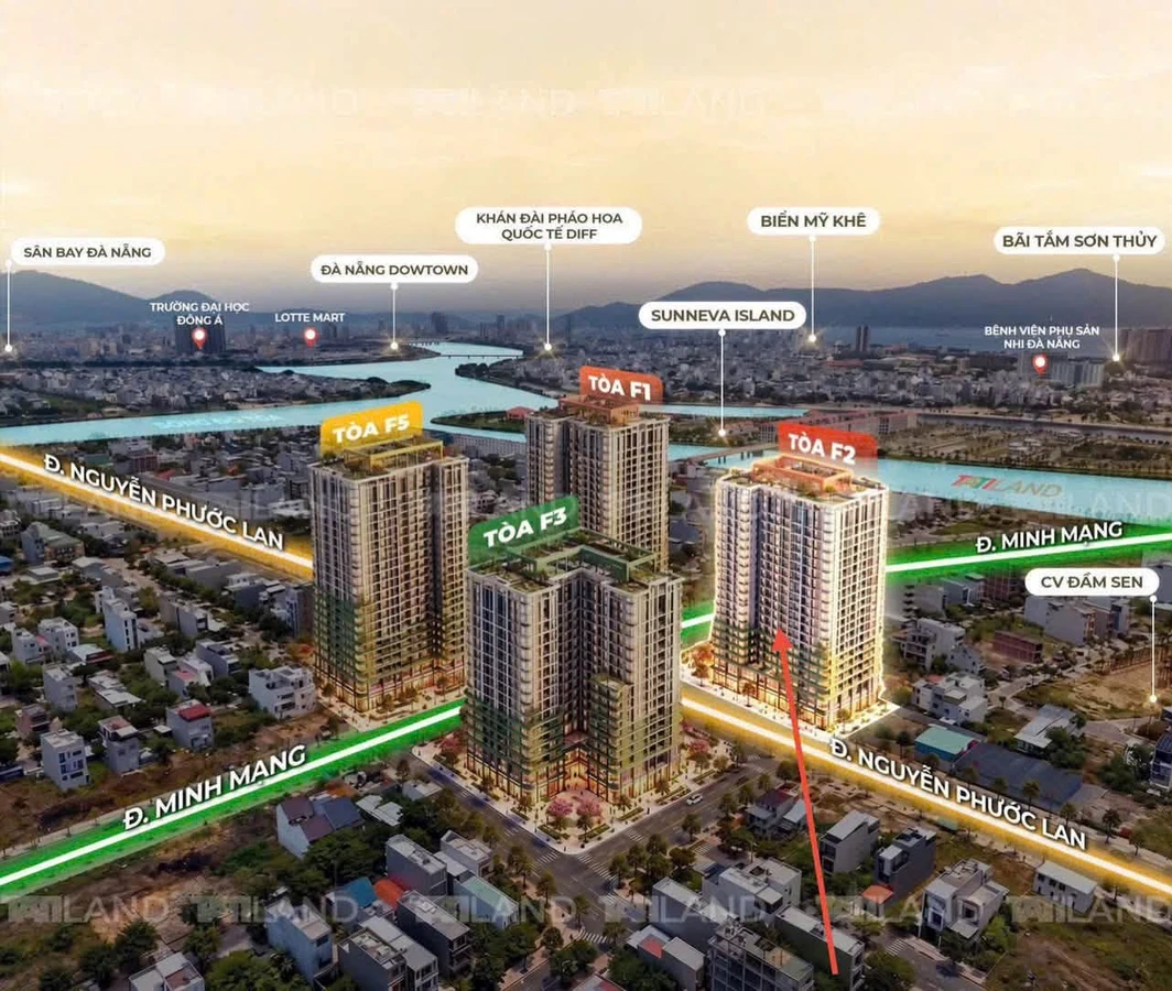 Bán căn hộ 1PN 41,8m² FourS Tower Đà Nẵng giá 1,9 tỷ - Ảnh thu nhỏ 3