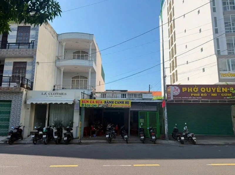 Bán nhà cấp 4 mặt tiền đường Củ Chi, Bắc Nha Trang, 207,6m², giá 26 tỷ