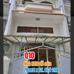 Bán nhà hẻm xe hơi Q10, 78m2, 11 tỷ 800 triệu - Ảnh thu nhỏ 1