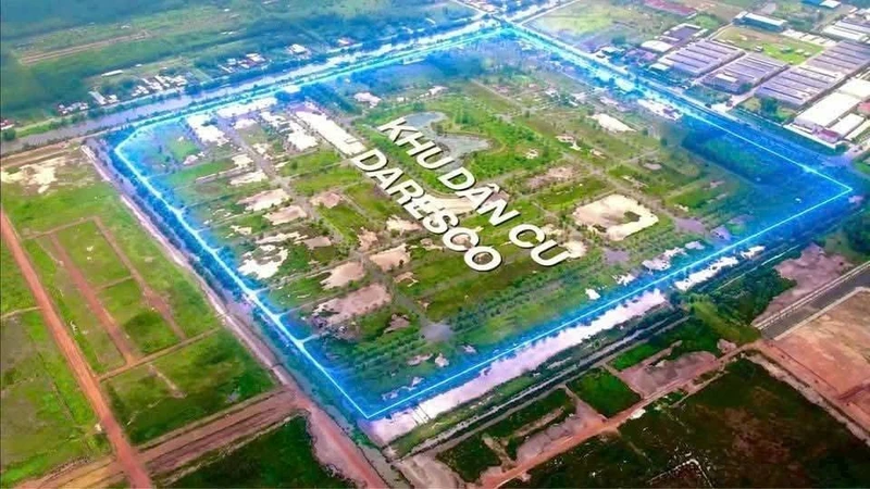 Bán nền đất KDC Daresco Đức Lập Thượng 140m² - 1 tỷ 5