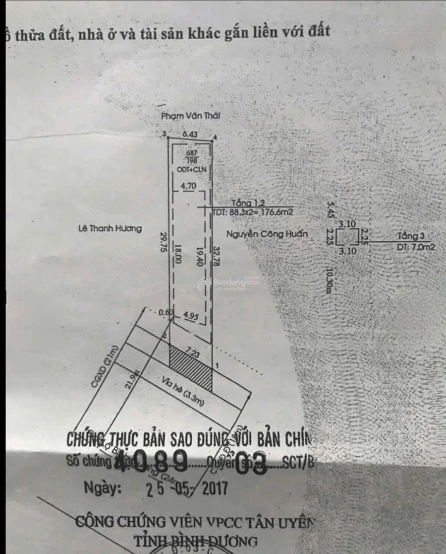 Bán đất mặt tiền Đại Lộ Bình Dương 198m2, Phú Hoà - 19 tỷ - Ảnh 1