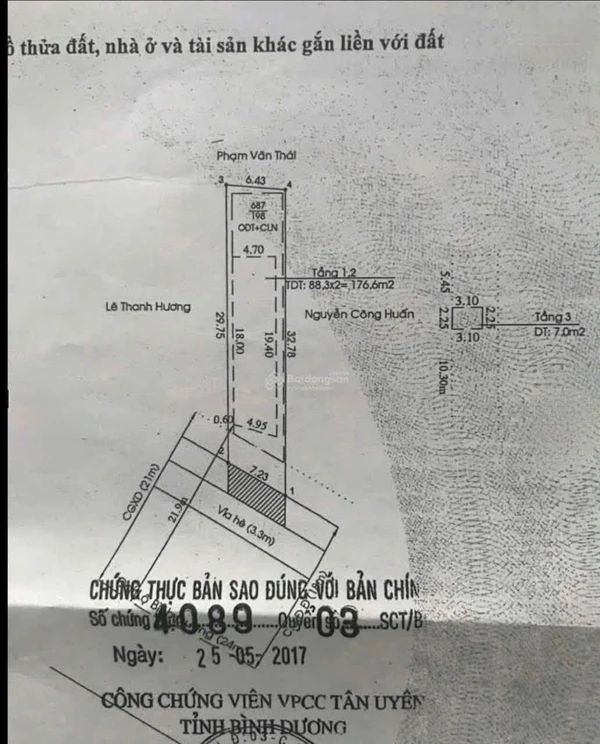 Bán đất mặt tiền Đại Lộ Bình Dương 198m2, Phú Hoà - 19 tỷ