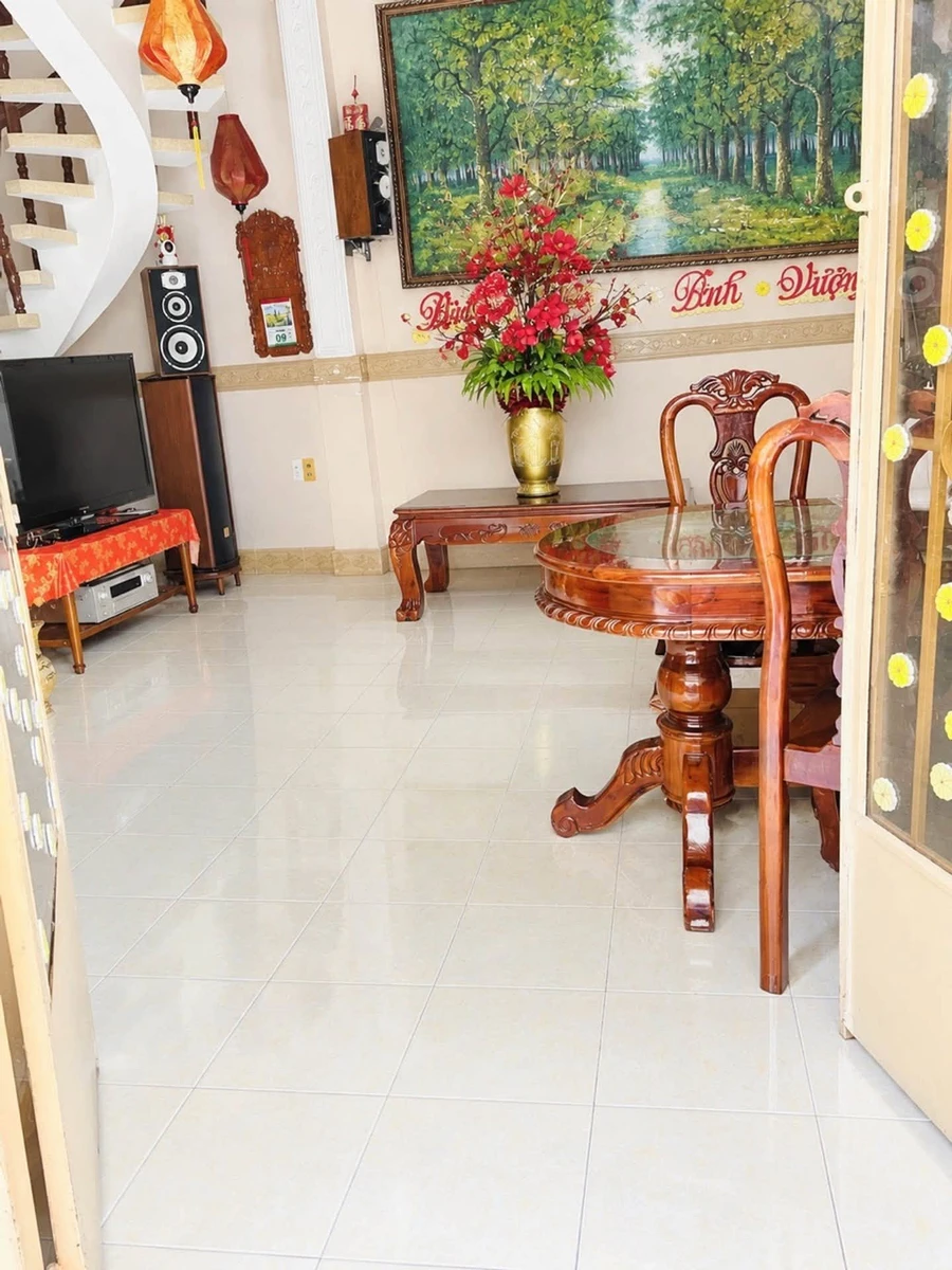 Bán nhà 3 tầng lô góc 44m² 4PN Huỳnh Tấn Phát, Nhà Bè, gần cầu Phú Xuân - 4,2 tỷ - Ảnh thu nhỏ 2