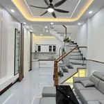 Bán nhà mới 2 tầng 4x14m full nội thất, hẻm ô tô gần chợ Gò Xoài, Bình Tân - Ảnh thu nhỏ 1