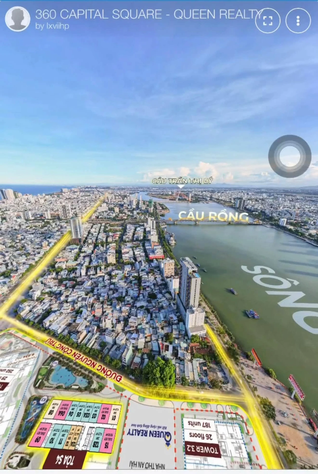 Bán căn hộ 2PN view sông Hàn, 72.25m², 8.192 tỷ, Đà Nẵng - Ảnh 1