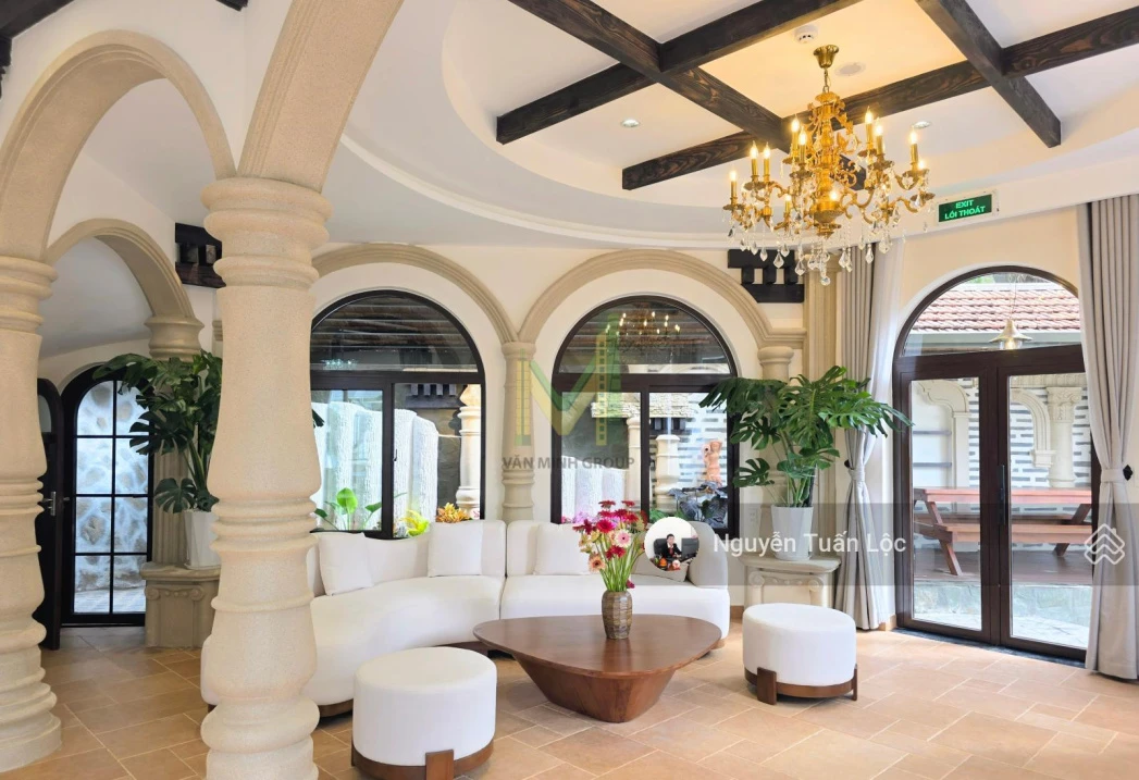 Chính chủ cần bán villa sân vườn kiểu Pháp tại khu biệt thự An Sơn, Đà Lạt, có hồ cá Koi, thang máy - Ảnh thu nhỏ 4