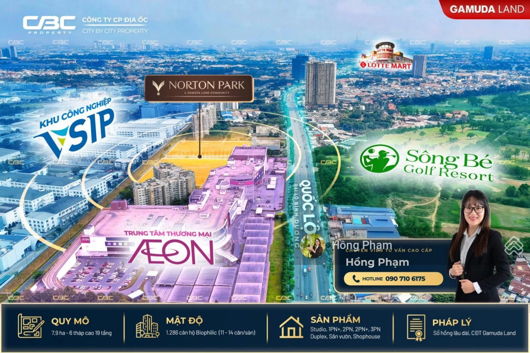 Gamuda Land chính thức nhận booking đợt 1 dự án Norton Park - 66tr/m2 - Liền kề Aeon Mall - Ảnh 1