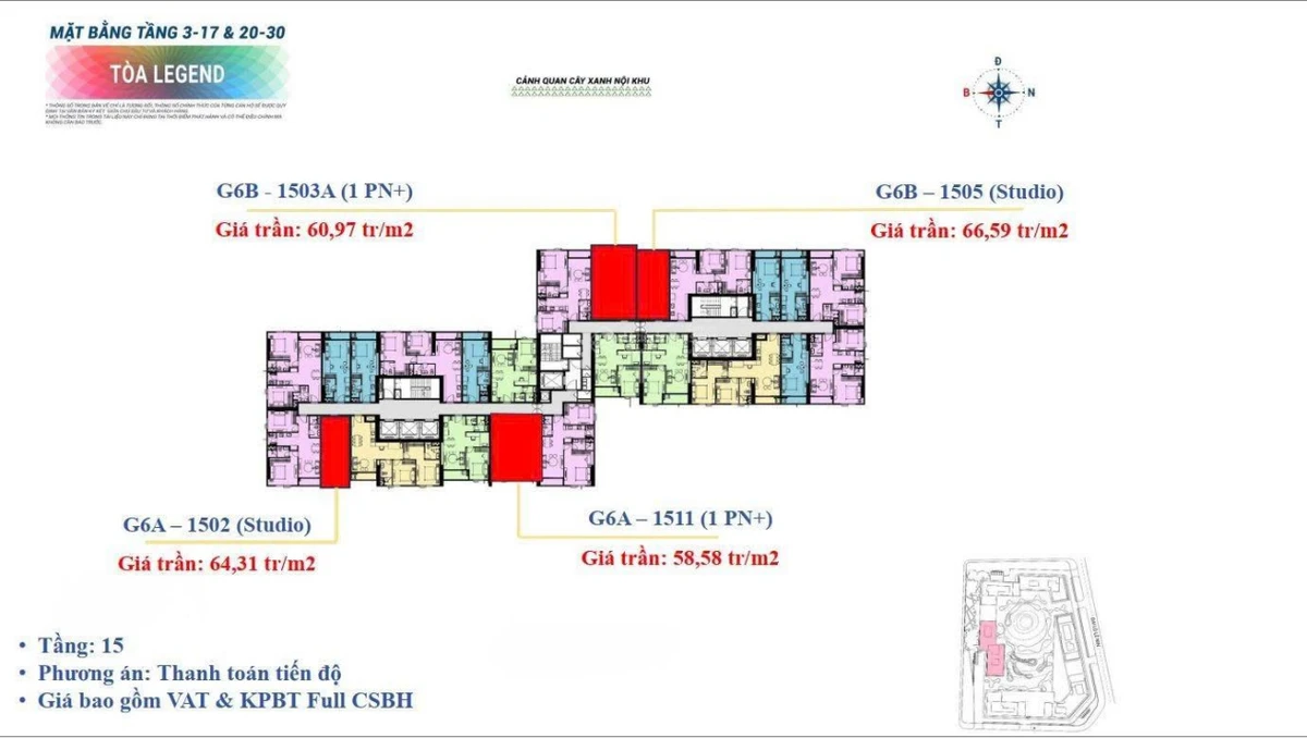 100% Sự thật về các căn hộ về dự án Sun Glory Residence - Ảnh thu nhỏ 2