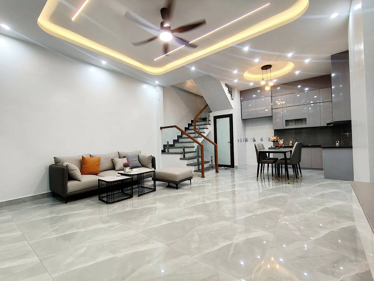 Bán nhà 4 tầng 47m² mặt tiền 5m Thiên Lôi Hải Phòng 3 tỷ 450 triệu - Ảnh thu nhỏ 2