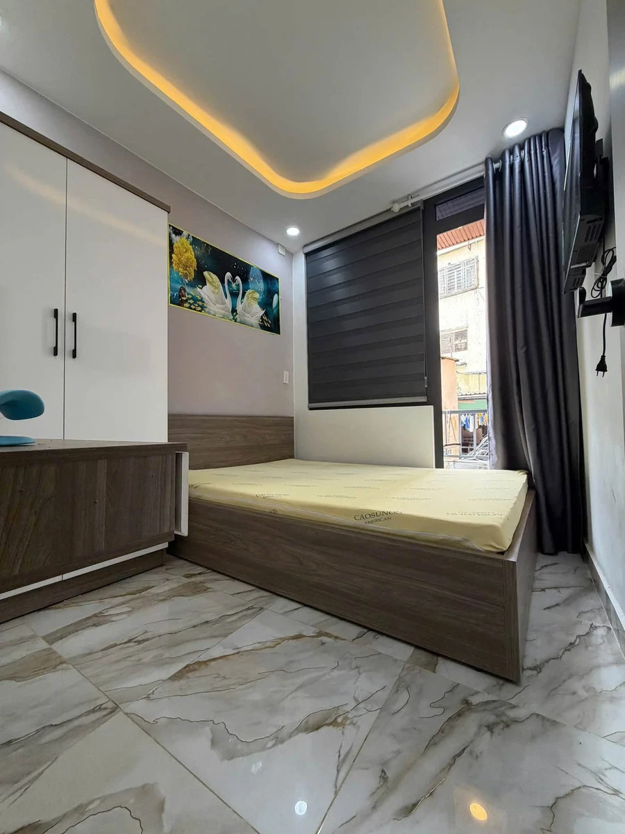 Bán nhà hẻm Trần Phú Quận 5, 3x8m, 3 tầng 3PN, giá 4 tỷ - Ảnh thu nhỏ 3