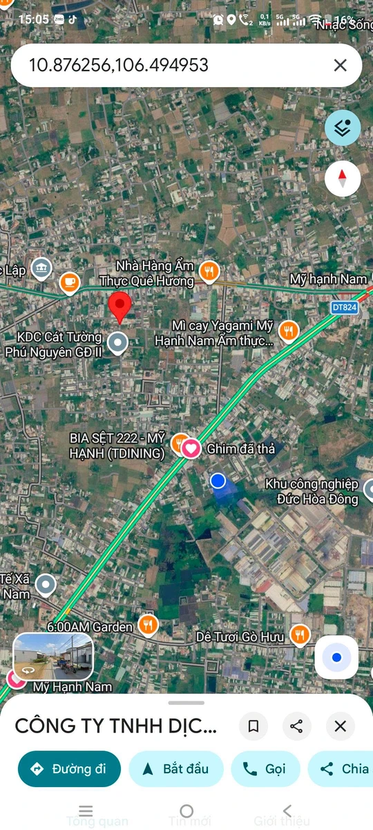 Bán đất 18×40m Mỹ Hạnh Nam Đức Hoà Long An 7 tỷ 600 triệu - Ảnh thu nhỏ 3