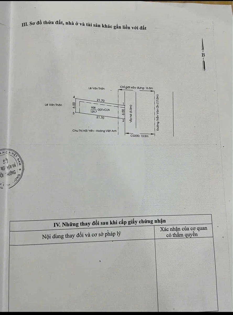 Bán đất mặt tiền Trần Văn Ơn 130m², Phú Nhuận - 13 tỷ - Ảnh thu nhỏ 3