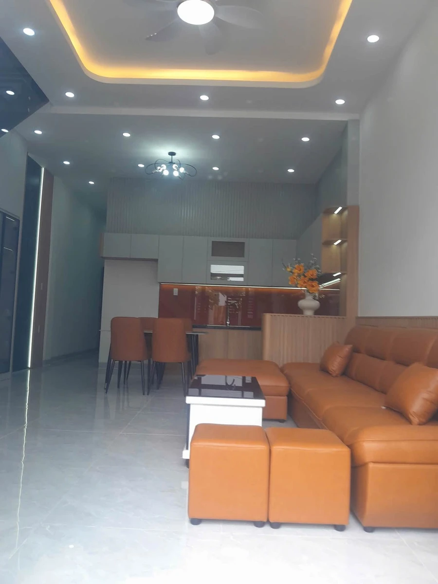 Bán nhà mới 1 trệt 1 lầu 3PN, 2 mặt tiền hẻm Nguyễn Thị Minh Khai, Phú Lợi - Ảnh thu nhỏ 2