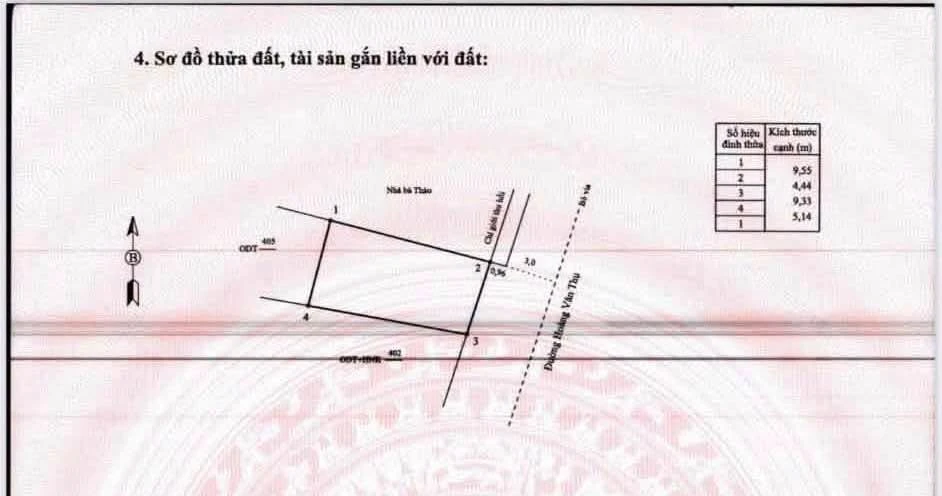 Bán đất mặt tiền Hoàng Văn Thụ Quy Nhơn 45m² giá 4 tỷ - Ảnh 1