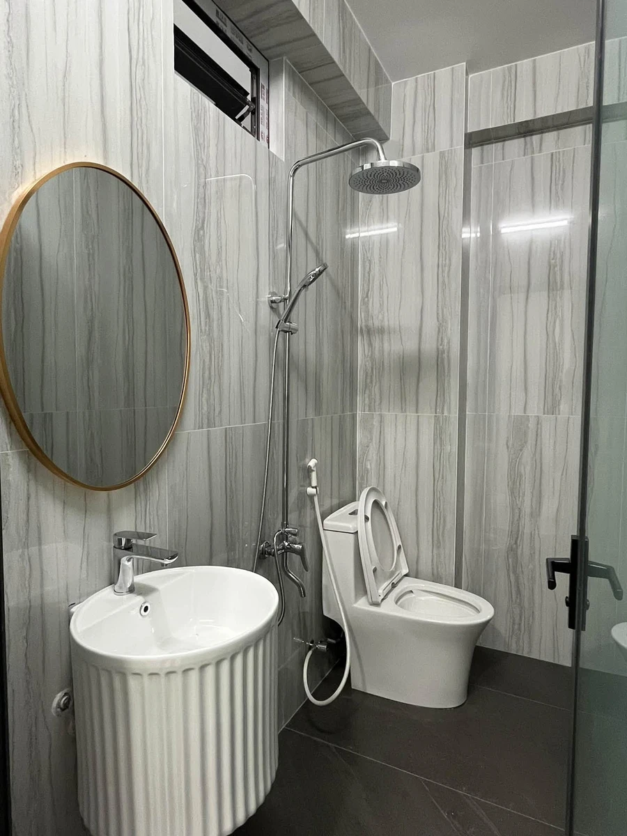 Nhà mới 4 mê 76m² mặt tiền đường 16m Nguyễn Kim Vàng - Ảnh thu nhỏ 2