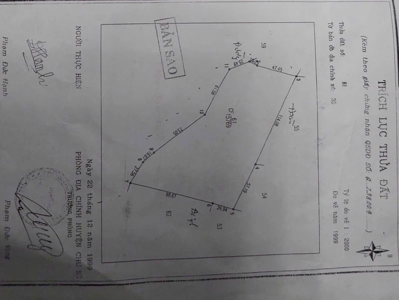 Bán đất nông nghiệp 1,5 hectare Gia Lai 4 tỷ