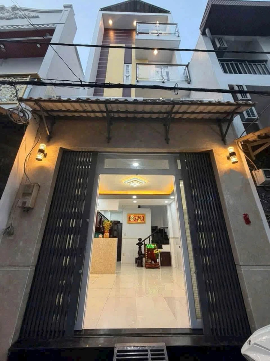 Bán nhà 3 tầng 4,2x8m Phường Bình Hưng Hoà 4.39 tỷ - Ảnh 1