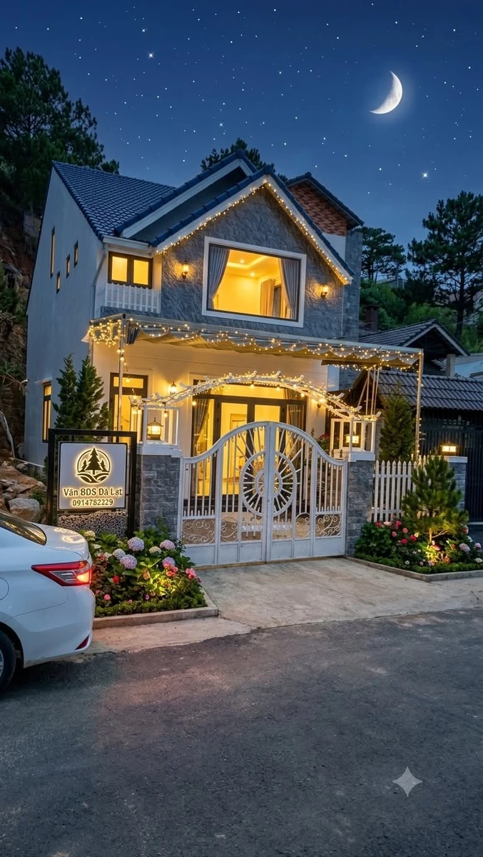 Bán biệt thự mặt tiền Nguyễn Hữu Cảnh Đà Lạt 192 m², 12 tỷ - Ảnh thu nhỏ 2