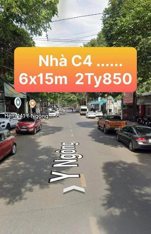 Bán nhà ngang 6m, 90m², 2.85 tỷ, Buôn Ma Thuột