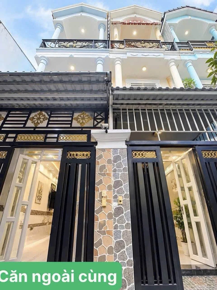 Bán nhà 1 trệt 2 lầu 3PN 86,6m² Chợ Thiếc Quận 12 - Ảnh 1