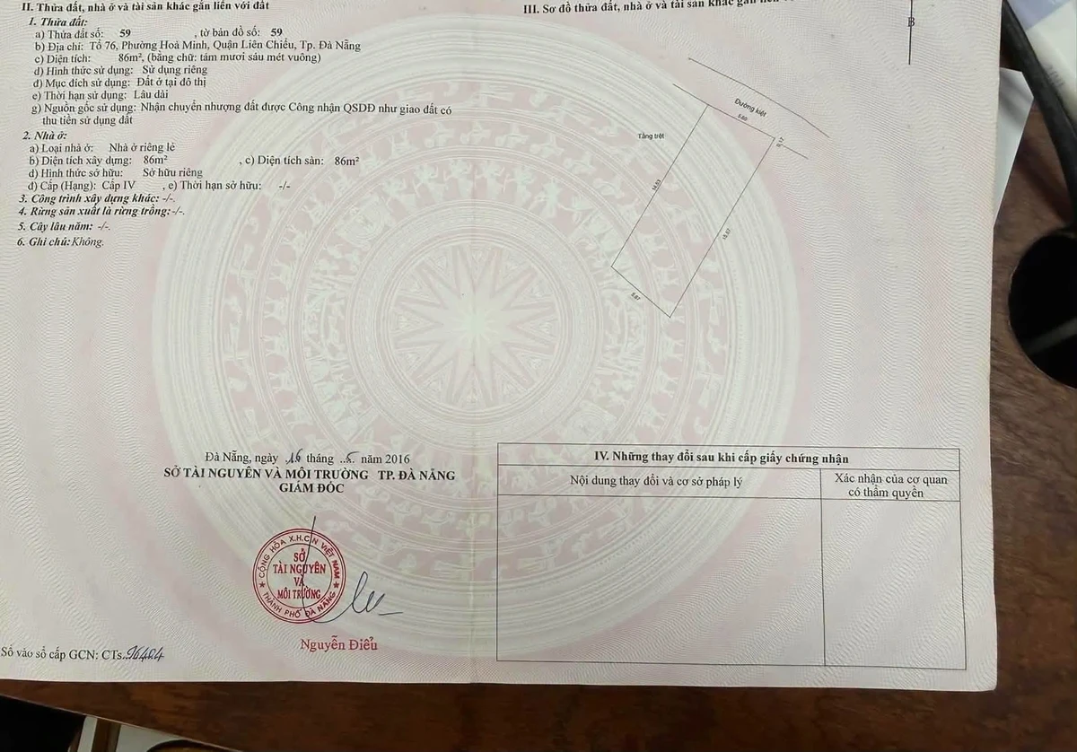 Bán đất kiệt Tô Hiếu 86m2 kèm dãy trọ 3 phòng, Nha Trang - Ảnh thu nhỏ 3