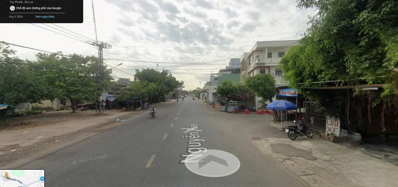 Bán nhà mặt tiền Nguyễn Huệ, Tuy Phước, 133 m², 3 phòng ngủ, 2.2 tỷ