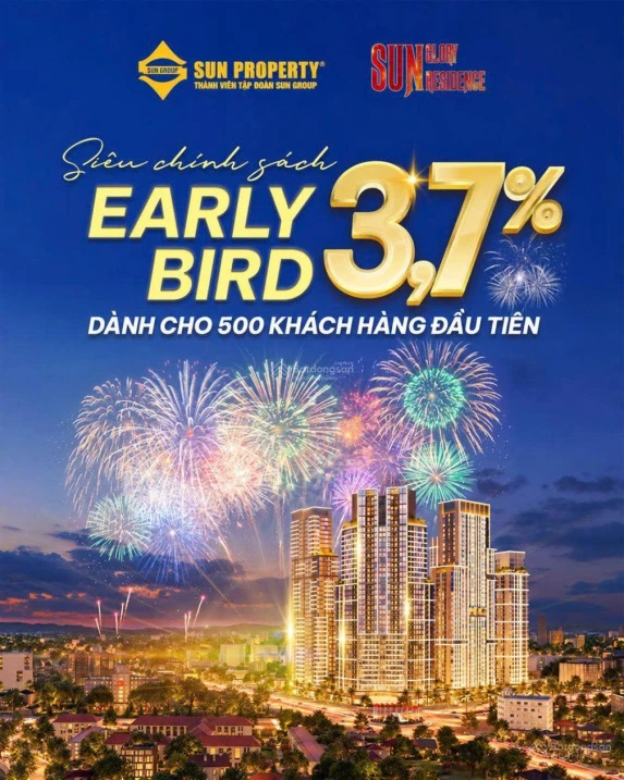 Bùng nổ early bird 3,7% dành cho 500 khách đầu tiên - Ảnh 1