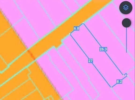Bán đất mặt tiền 185m2, Phường Rạch Dừa, Vũng Tàu, 8,2 tỷ - Ảnh 1