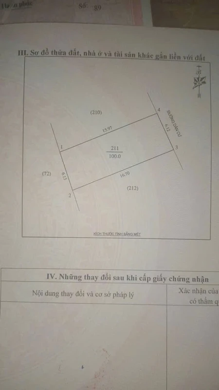 Bán đất 100m2 mặt tiền 6m Nghi Ân Nghệ An 2 tỷ