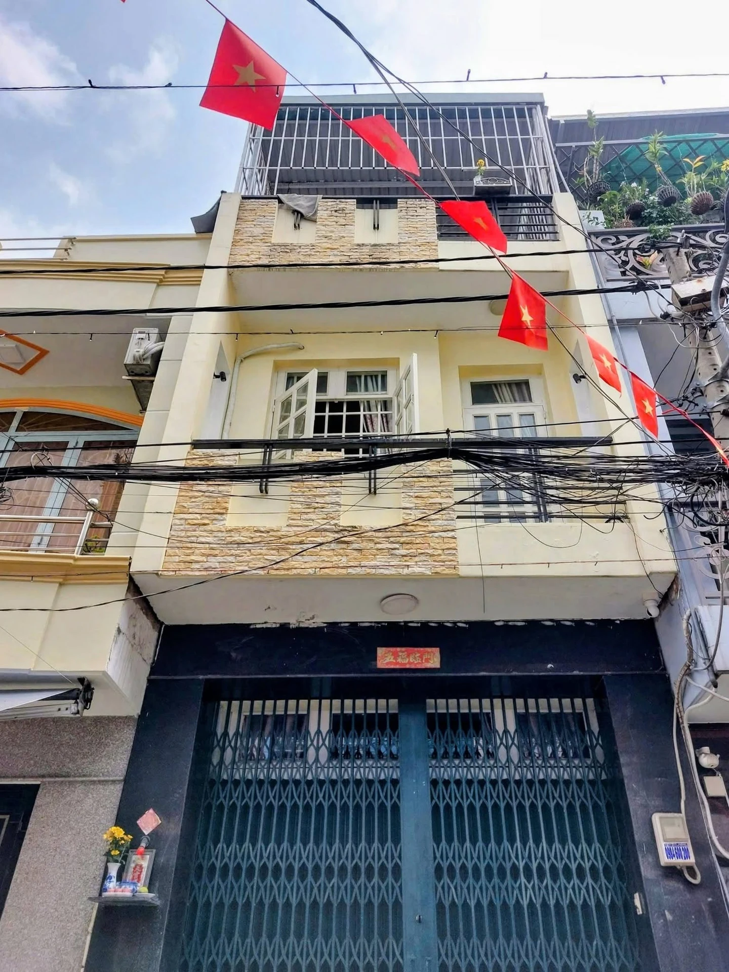 Nhà 4 tầng 40m² Miếu Hai Xã Nhà Bè, 3 tỷ yody - Ảnh 1