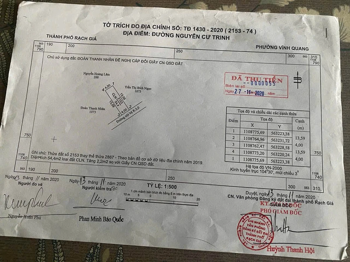 Bán cặp đất liền kề hẻm Nguyễn Cư Trinh Rạch Giá 900 triệu - Ảnh thu nhỏ 3