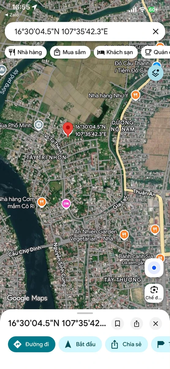 Bán đất 94m2 kiệt ô tô Võ Tử Thành, Huế 1,35 tỷ - Ảnh thu nhỏ 2