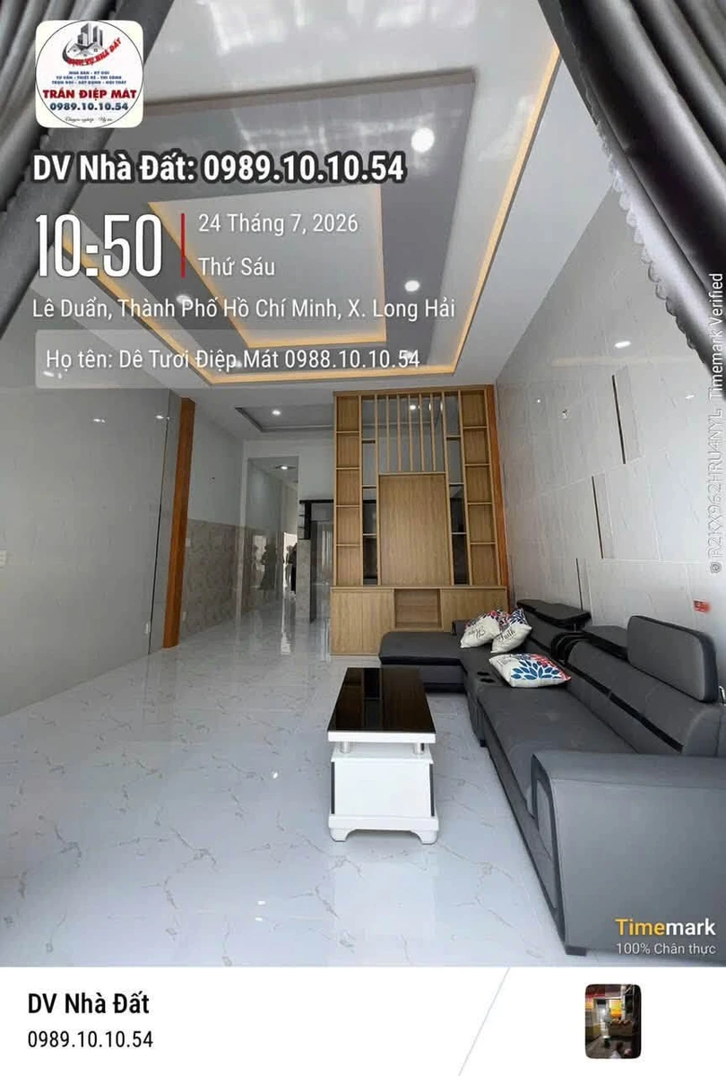 Bán nhà cấp 4 Long Hải 100m² 2PN, 2 tỷ 475 triệu - Ảnh thu nhỏ 3