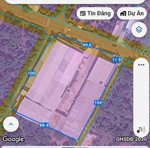 Bán đất 486m² mặt tiền sông, gần Nhựa ĐT816, Bình Chánh datsontra