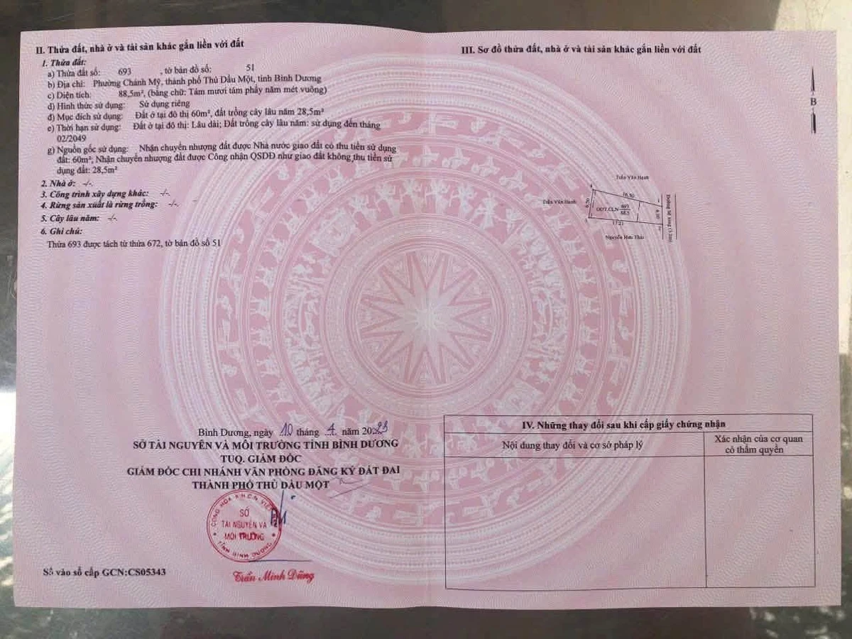 Bán đất nở hậu 6,5m Nguyễn Văn Lộng Bình Dương 1,7 tỷ - Ảnh thu nhỏ 5