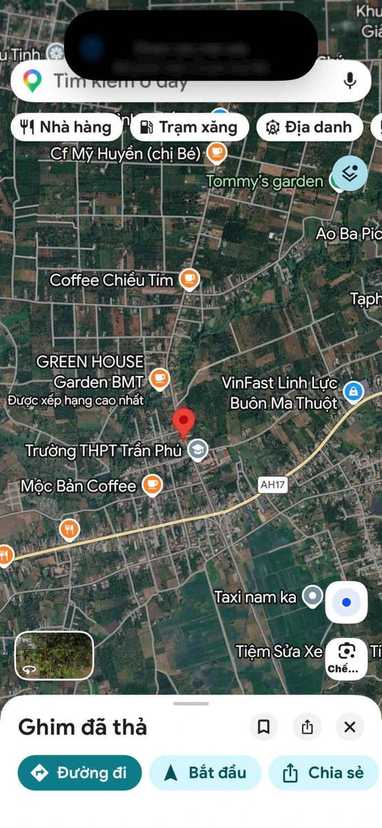 Bán đất mặt tiền kinh doanh 125m² Hòa Phú, Đắk Lắk - Ảnh 1