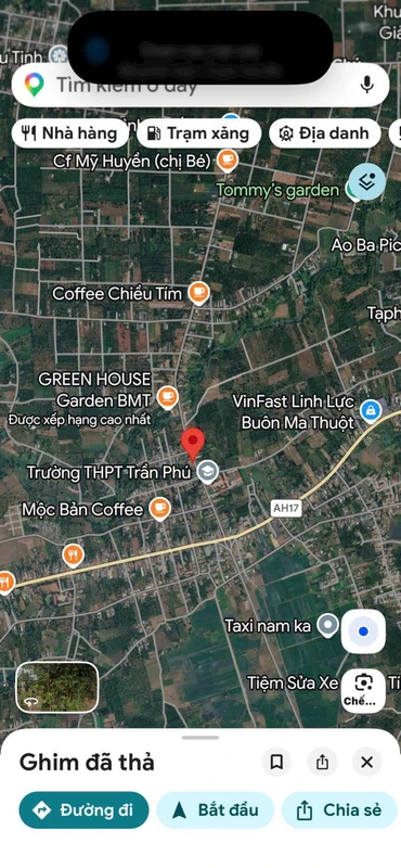 Bán đất mặt tiền kinh doanh 125m² Hòa Phú, Đắk Lắk