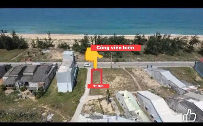 Bán đất 150m² 3 mặt tiền hướng Đông, nhìn biển Gia Lai