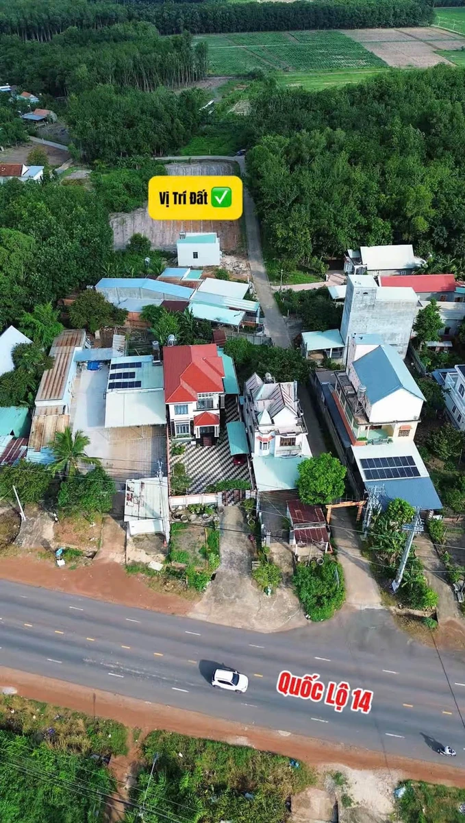 Bán đất 2 mặt tiền 100m2 gần Quốc lộ 14, Minh Thắng - Ảnh thu nhỏ 2