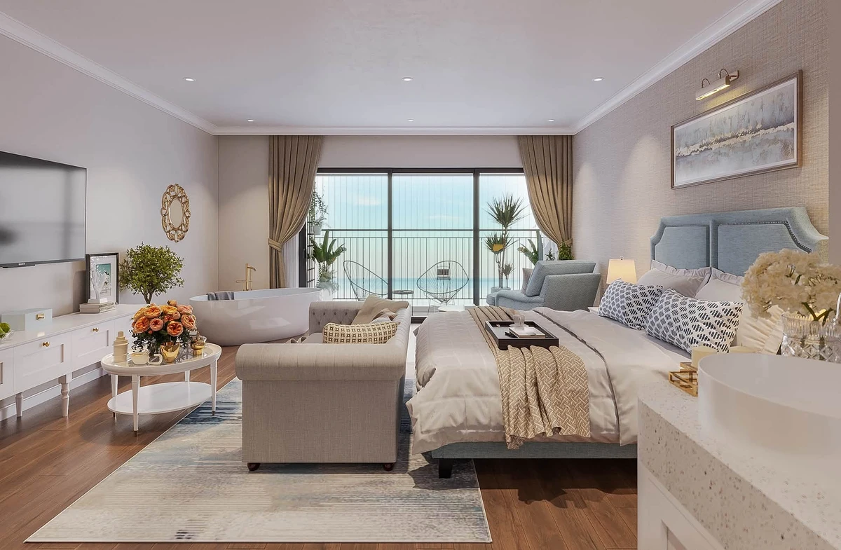 Bán căn hộ 1PN The Sailing Quy Nhơn 46,6m², tòa B tầng 8, giá từ 2,1 tỷ - Ảnh thu nhỏ 2