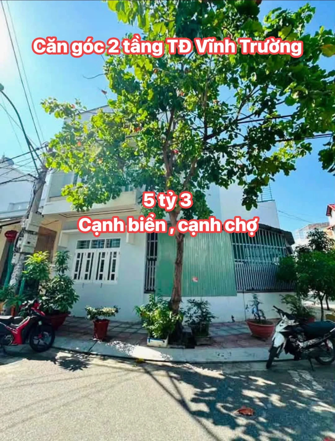 Bán nhà góc 2 tầng 64.6m² Tái định cư Vĩnh Trường, Nha Trang - Ảnh 1