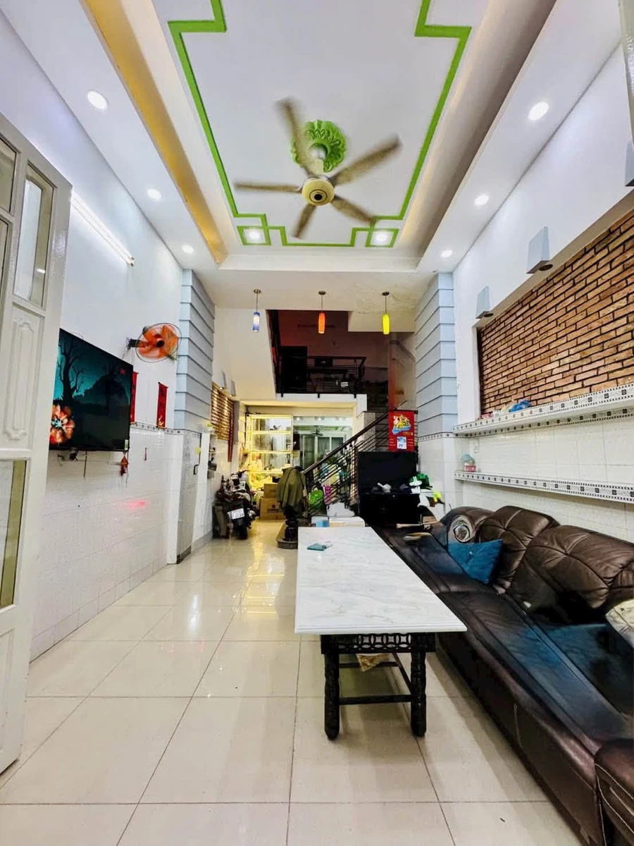 Bán nhà mặt tiền đường 12m 76m², 4 tầng 4PN khu Họ Lê, gần Nguyễn Sơn, Tân Phú - Ảnh thu nhỏ 3