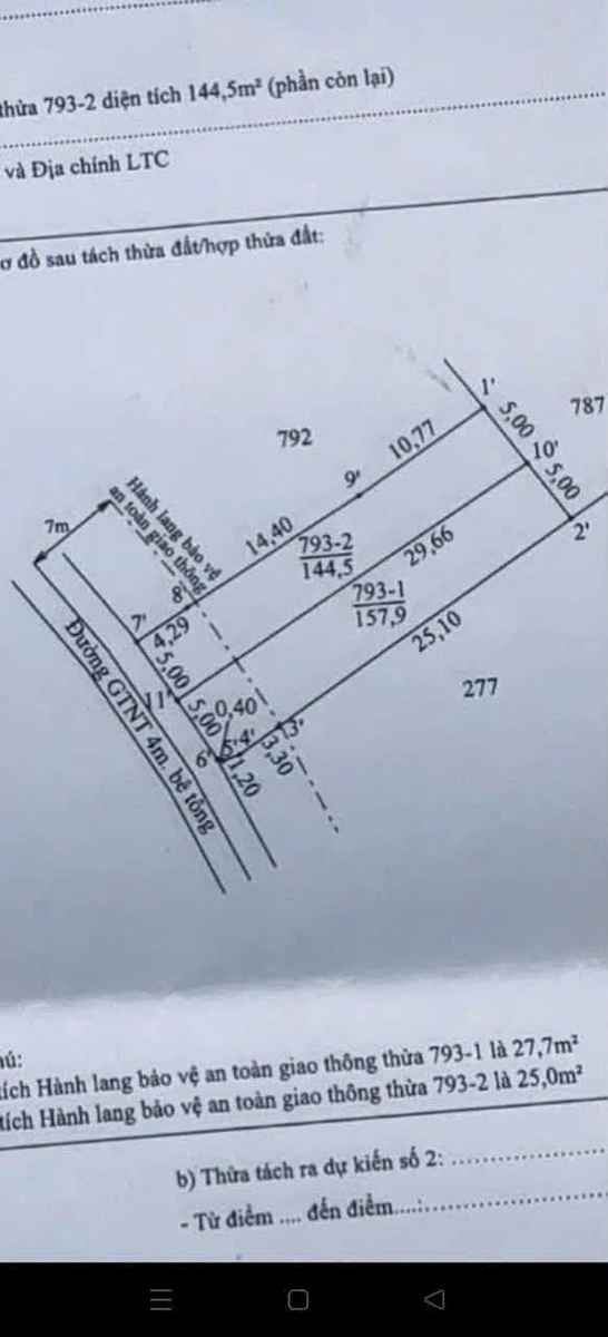 Bán gấp đất thổ cư 5x30m (150m2) giá 430 triệu đường Phạm Công Thận, Tân Trụ, Long An - Ảnh thu nhỏ 3