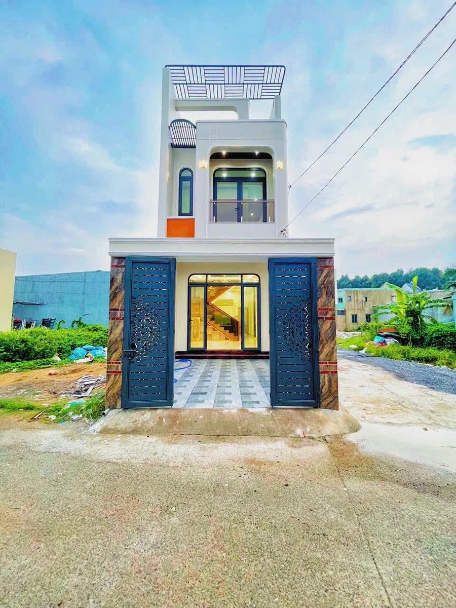 Bán nhà 1 trệt 1 lầu 83m2, 3PN, 2 mặt tiền, hoàn công, Phường Tân Hạnh, Biên Hòa - Ảnh 1