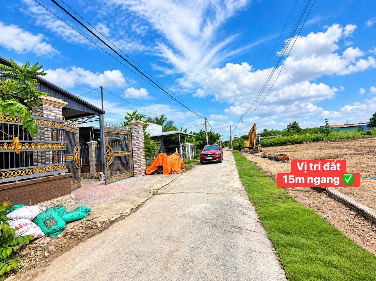Bán đất thổ cư 100m2 Quốc Lộ 14, Hóc Môn - Ảnh 1