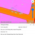 Bán lô đất ở 211m2 sổ hồng riêng gần KCN Phong Điền, Huế giá 59 triệu - Ảnh thu nhỏ 5