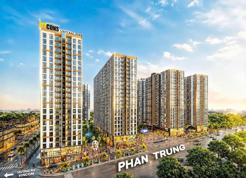 Chủ đầu tư Bcons Central Park 1PN+1 - 1WC = 2,150 tỷ, thanh toán 10% = 220tr nhận nhà. 0% lãi suất - Ảnh 1