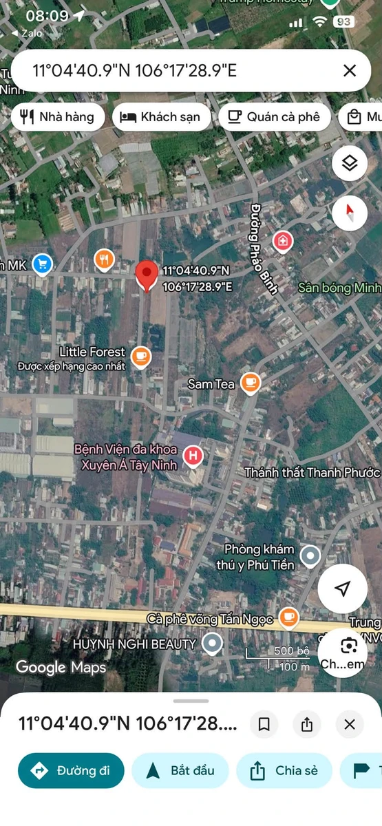 Bán đất Tây Ninh 95m² sát Bệnh viện Xuyên Á 320 triệu - Ảnh thu nhỏ 3