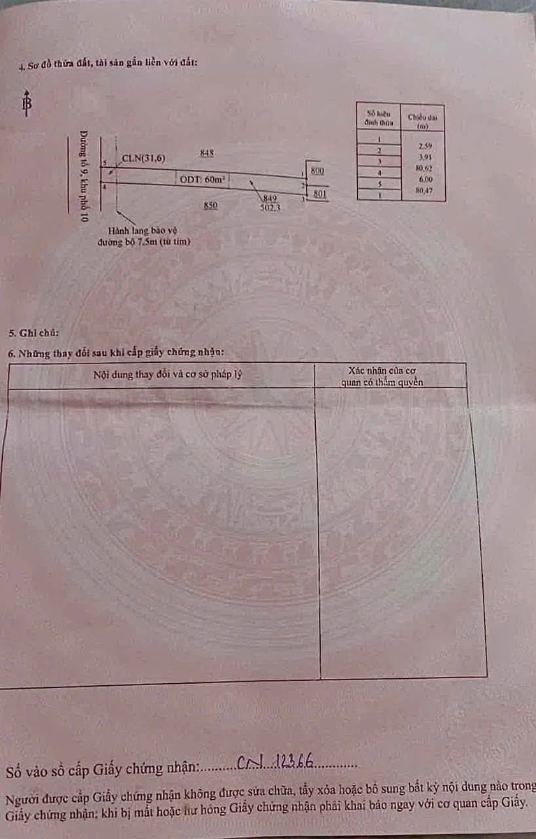 Bán nhà 3 phòng ngủ 500m² Chơn Thành Bình Dương - Ảnh thu nhỏ 3