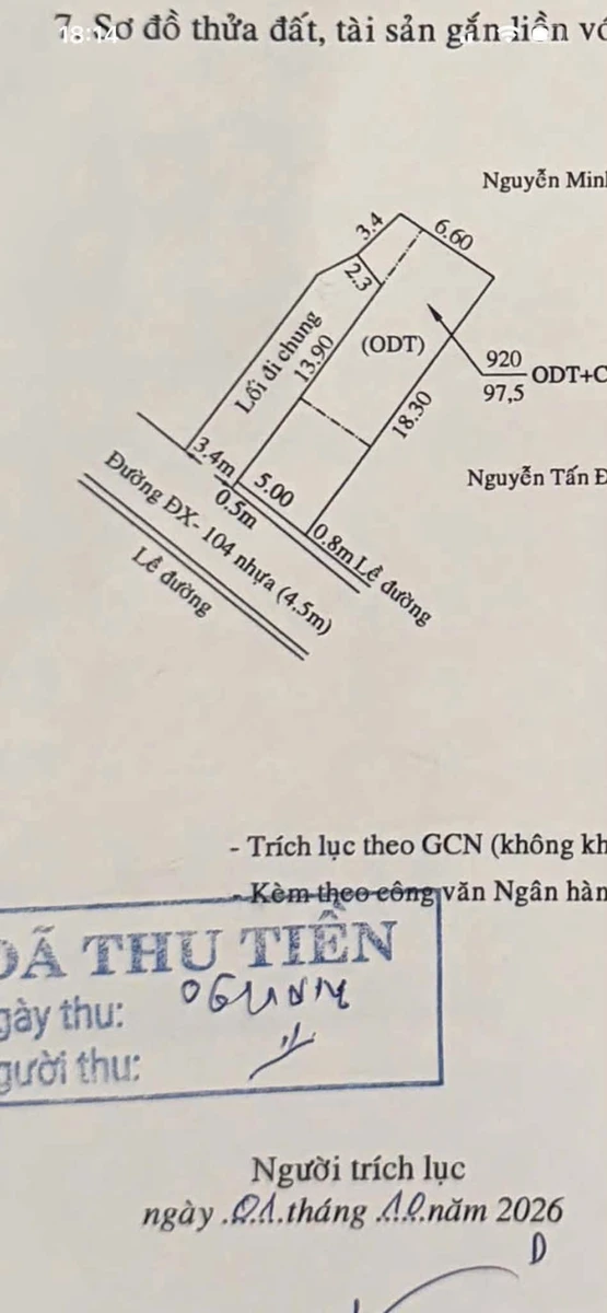 Bán lô góc Hiệp An 97m2, mặt tiền Quốc Lộ 13, 1.95 tỷ - Ảnh thu nhỏ 2